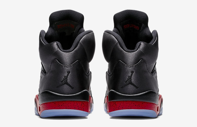 Nike Air Jordan 5 VI Retro Satin Bred - Black/University Red