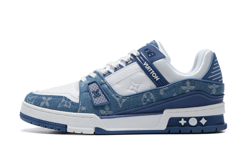 Louis Vuitton Trainer Sneaker Low Blue