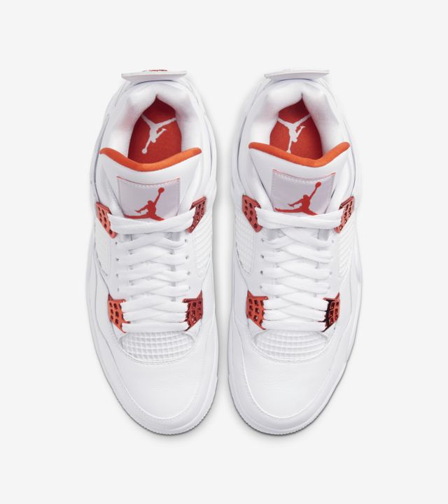 Nike Air Jordan 4 Retro Orange Metallic