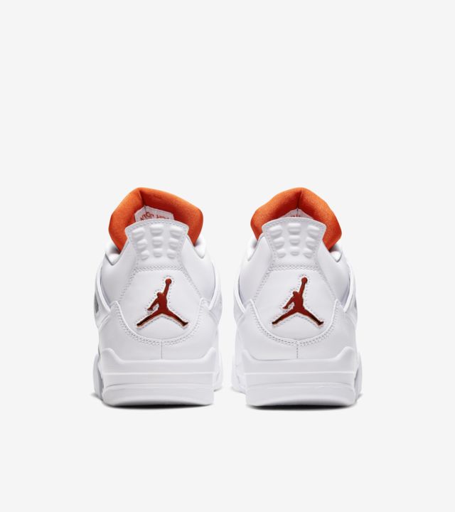 Nike Air Jordan 4 Retro Orange Metallic