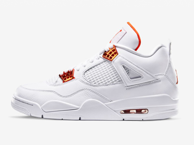 Nike Air Jordan 4 Retro Orange Metallic