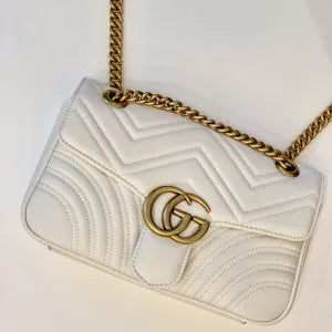 Bolsa GUCCI Marmont Branca