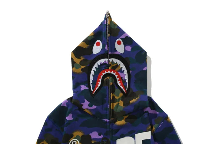 Bape X Heron Preston Camo Shark Face