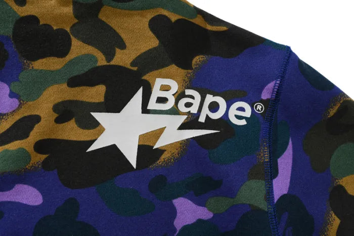 Bape X Heron Preston Camo Shark Face