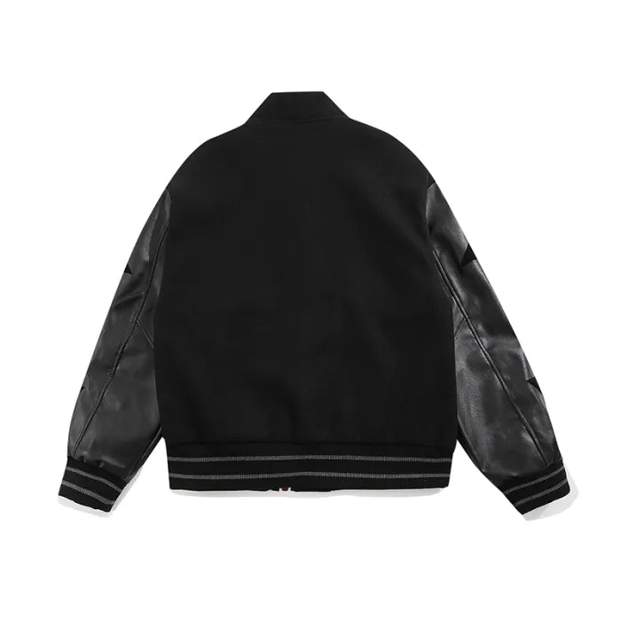 Bape Varsity Jacket Black