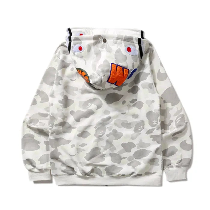 Bape noctilucence City Camo Shark Wide