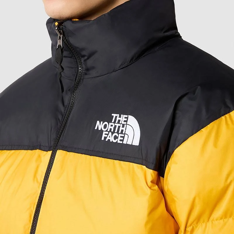 Jaqueta The North Face Retrô Masculina Amarela