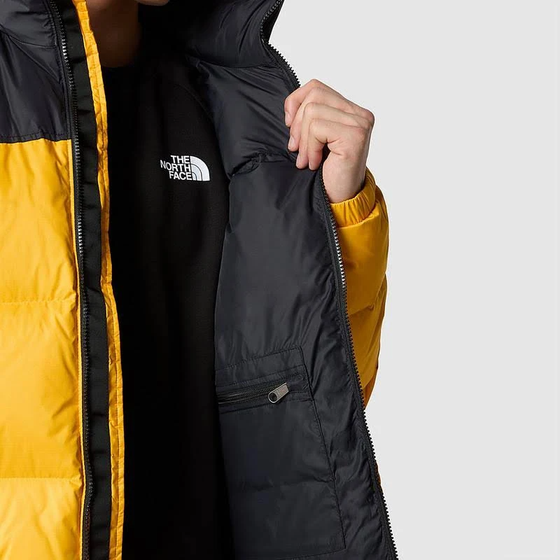 Jaqueta The North Face Retrô Masculina Amarela